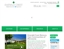 Tablet Screenshot of emeraldcrest.com